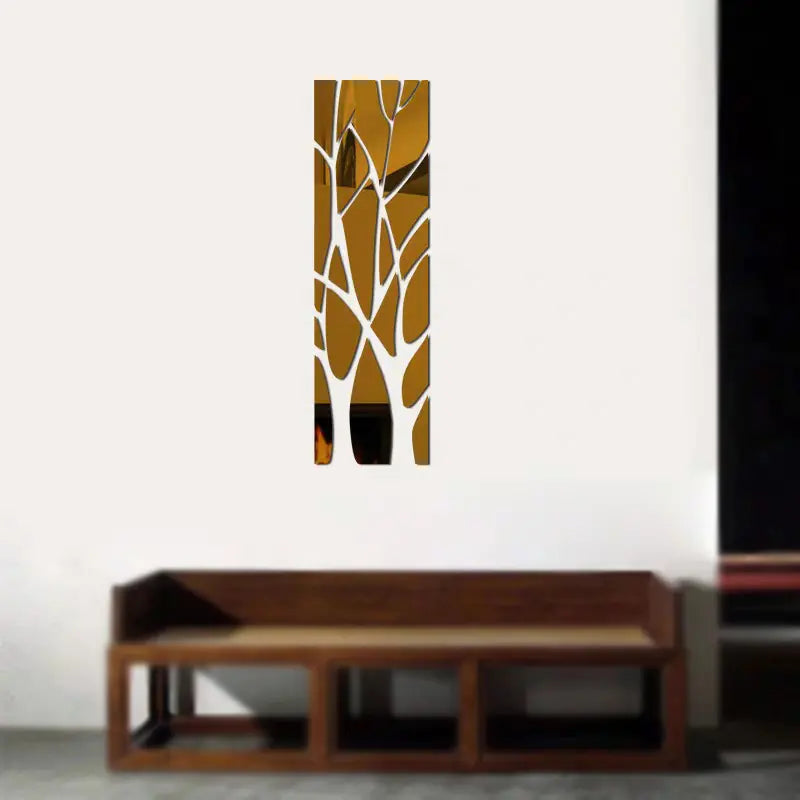Luxury Branch Design Acrylic Mirror Set