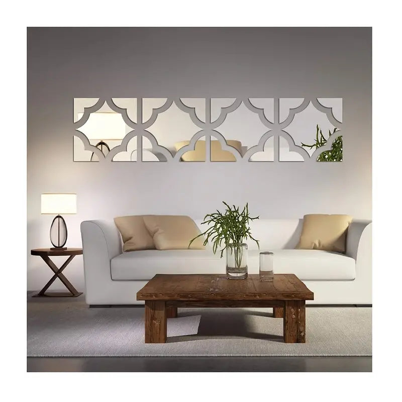 Luxury Geometric Acrylic Mirror Set (4/8pcs)