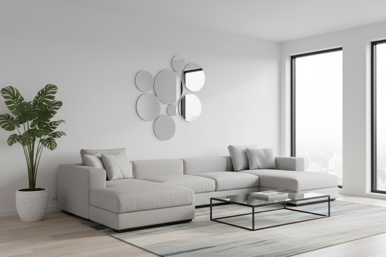 now reduce number of mirrors whilst keeping everything else the same