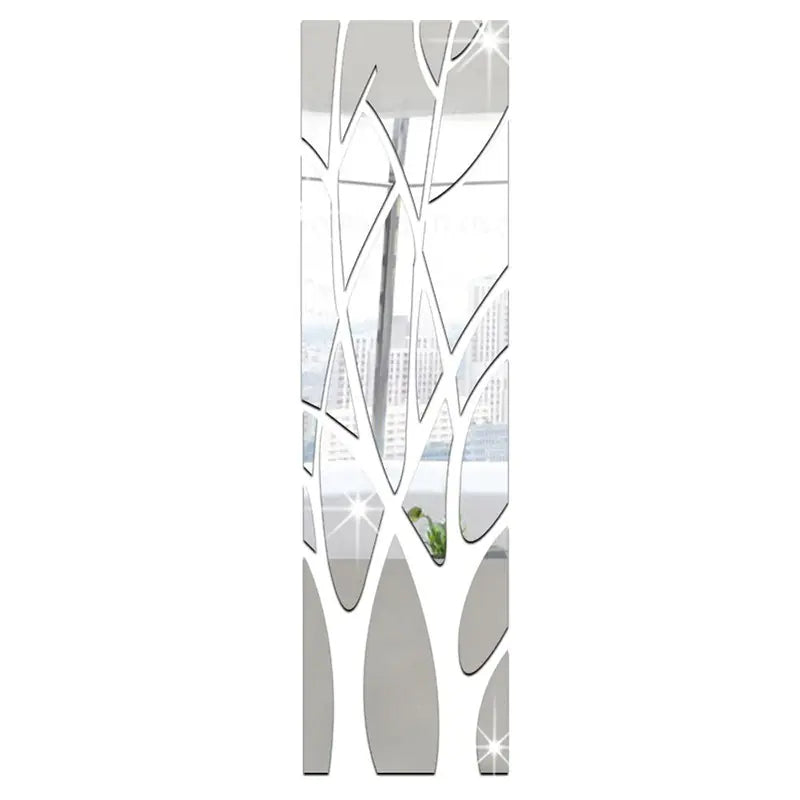 Luxury Branch Design Acrylic Mirror Set